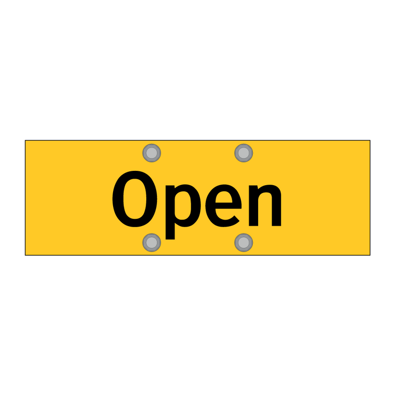 Open & Open & Open