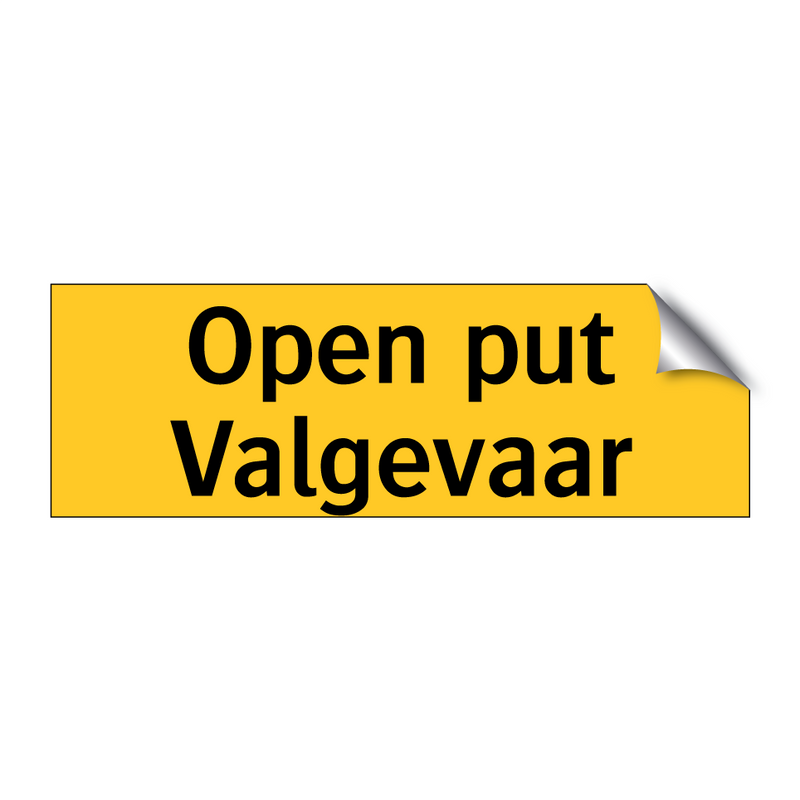 Open put Valgevaar & Open put Valgevaar & Open put Valgevaar & Open put Valgevaar