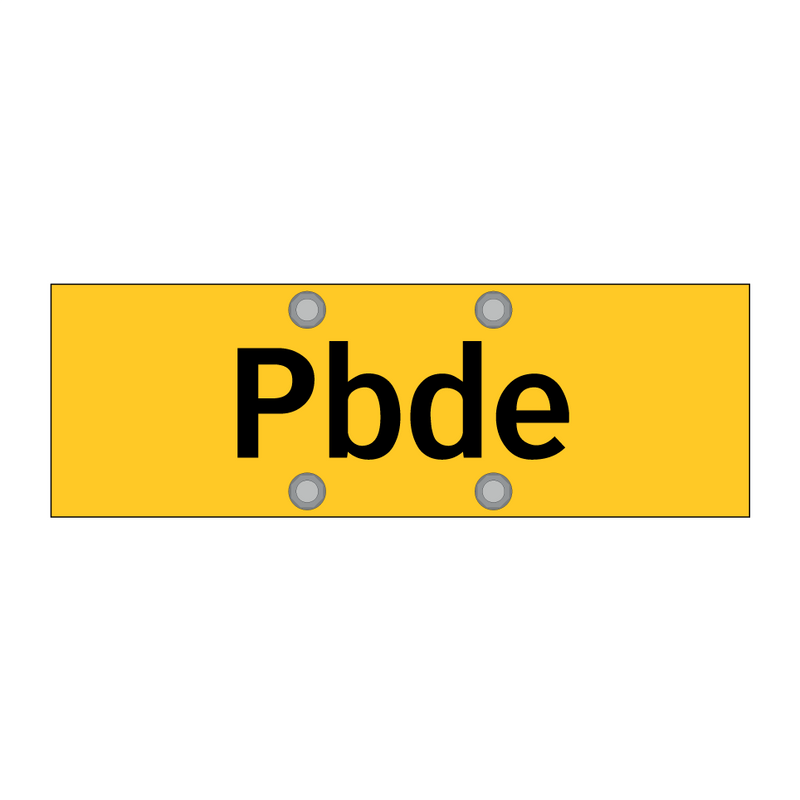 Pbde & Pbde & Pbde