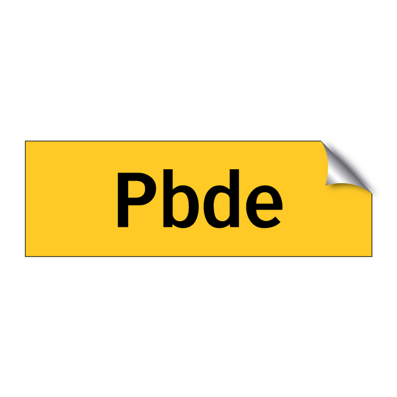 Pbde & Pbde & Pbde & Pbde