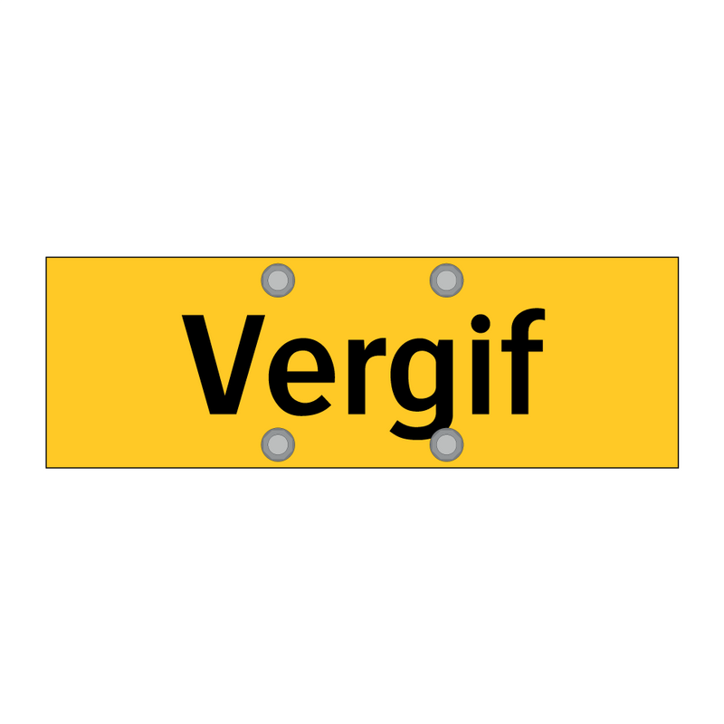 Vergif & Vergif & Vergif