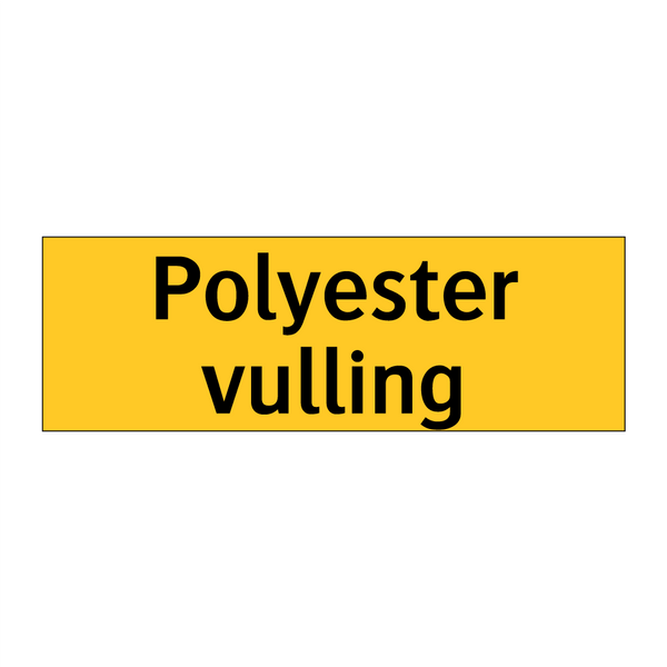 Polyester vulling & Polyester vulling & Polyester vulling & Polyester vulling & Polyester vulling