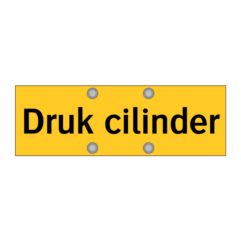 Druk cilinder & Druk cilinder & Druk cilinder