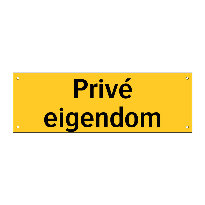 Privé eigendom & Privé eigendom & Privé eigendom & Privé eigendom & Privé eigendom