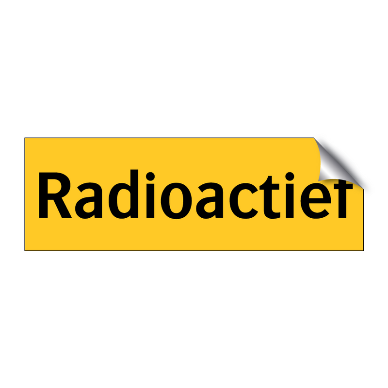 Radioactief & Radioactief & Radioactief & Radioactief