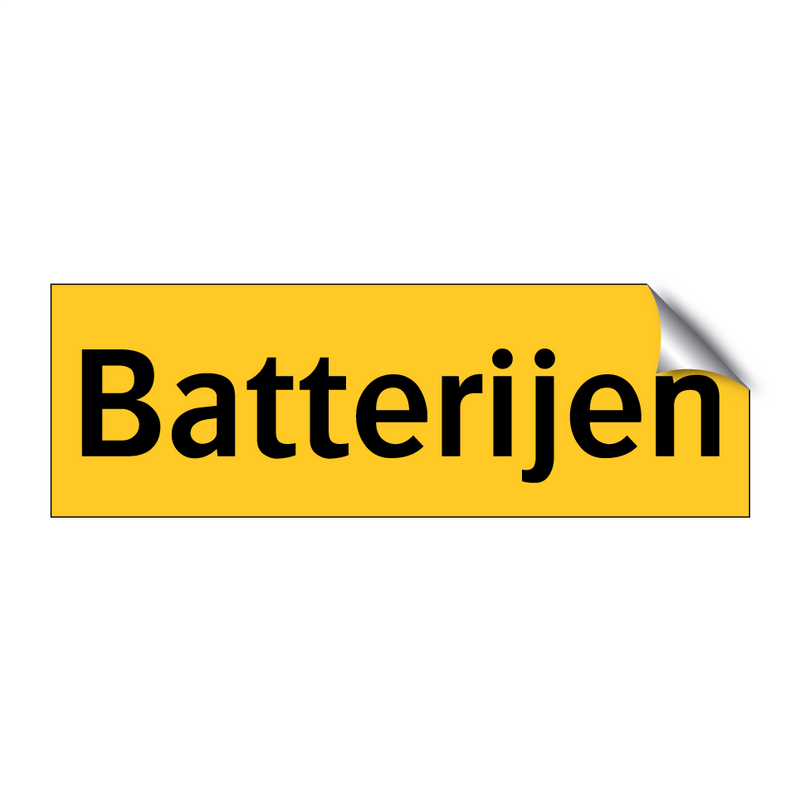 Batterijen & Batterijen & Batterijen & Batterijen