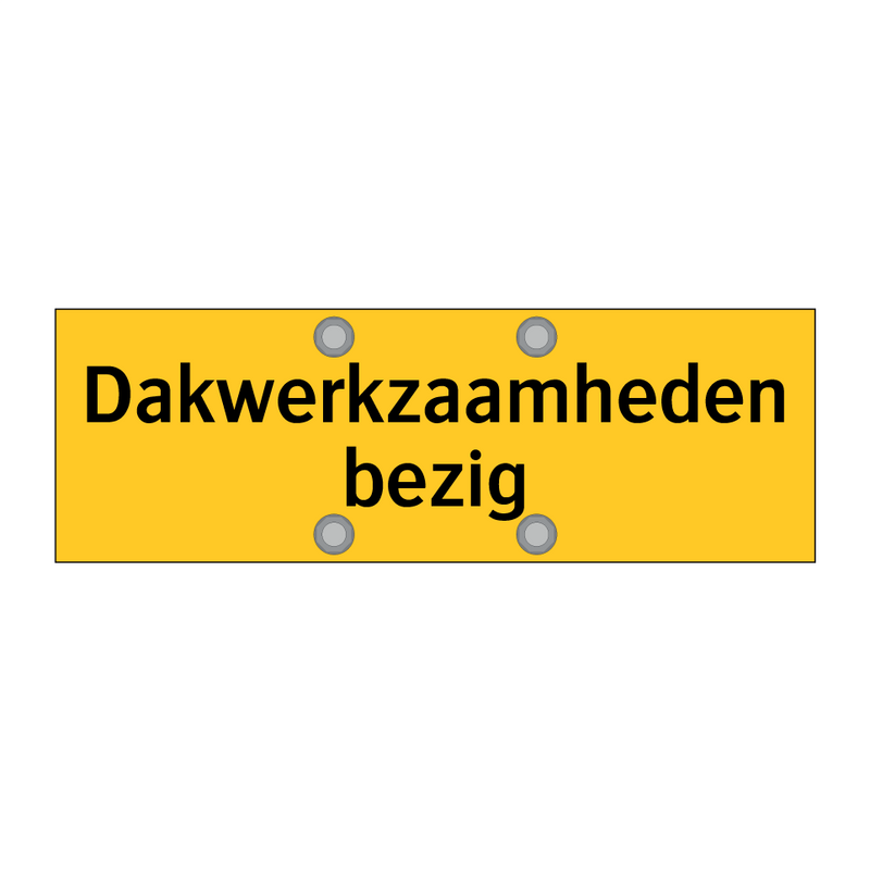 Dakwerkzaamheden bezig & Dakwerkzaamheden bezig & Dakwerkzaamheden bezig