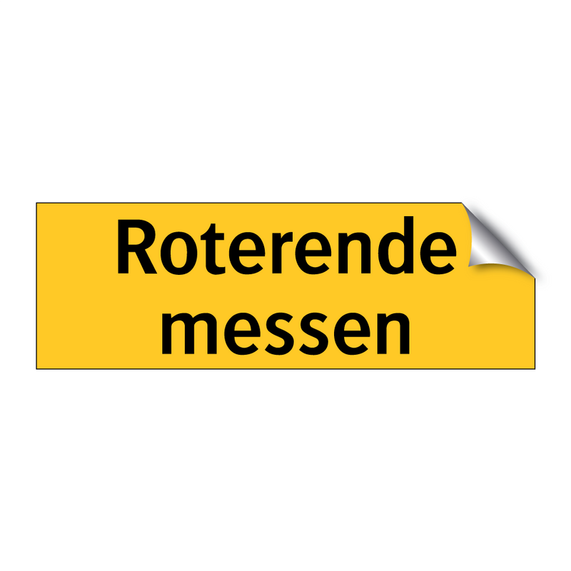 Roterende messen & Roterende messen & Roterende messen & Roterende messen