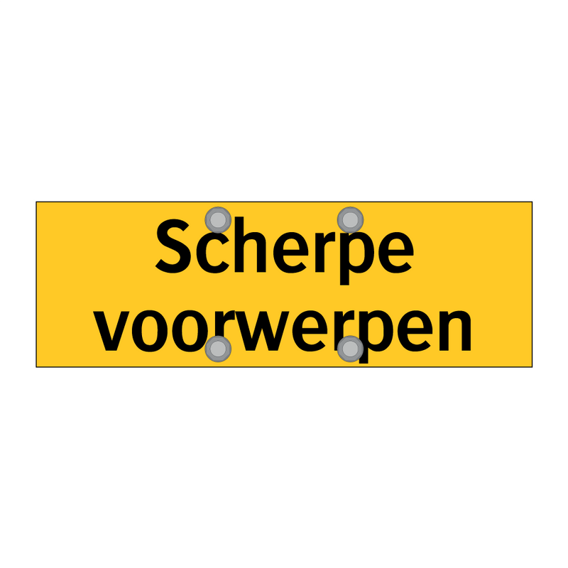 Scherpe voorwerpen & Scherpe voorwerpen & Scherpe voorwerpen