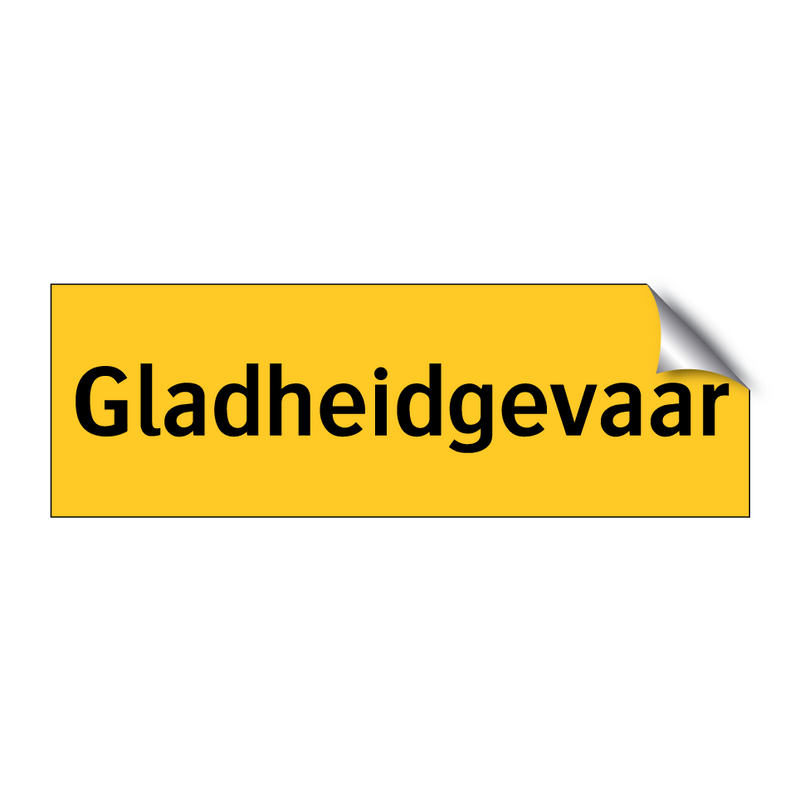 Gladheidgevaar & Gladheidgevaar & Gladheidgevaar & Gladheidgevaar