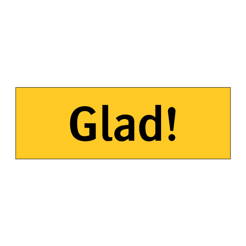 Glad! & Glad! & Glad! & Glad! & Glad! & Glad! & Glad! & Glad! & Glad! & Glad! & Glad! & Glad!