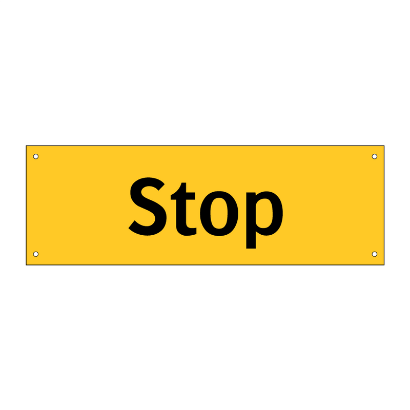 Stop & Stop & Stop & Stop & Stop & Stop & Stop & Stop & Stop