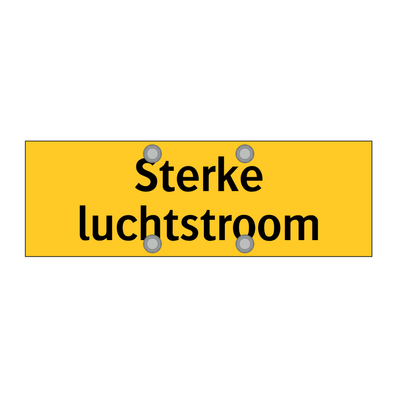 Sterke luchtstroom & Sterke luchtstroom & Sterke luchtstroom