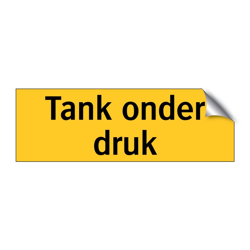 Tank onder druk & Tank onder druk & Tank onder druk & Tank onder druk