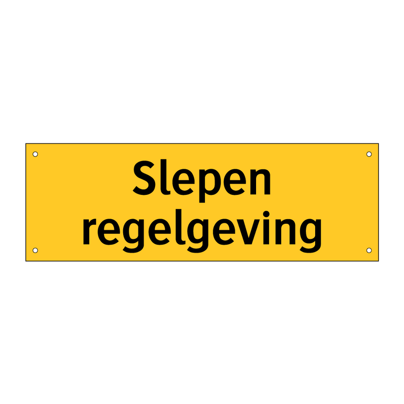 Slepen regelgeving & Slepen regelgeving & Slepen regelgeving & Slepen regelgeving