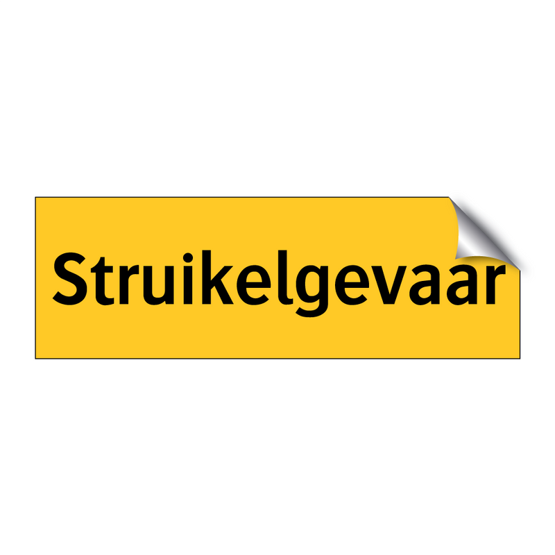 Struikelgevaar & Struikelgevaar & Struikelgevaar & Struikelgevaar