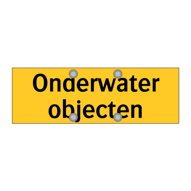 Onderwater objecten & Onderwater objecten & Onderwater objecten