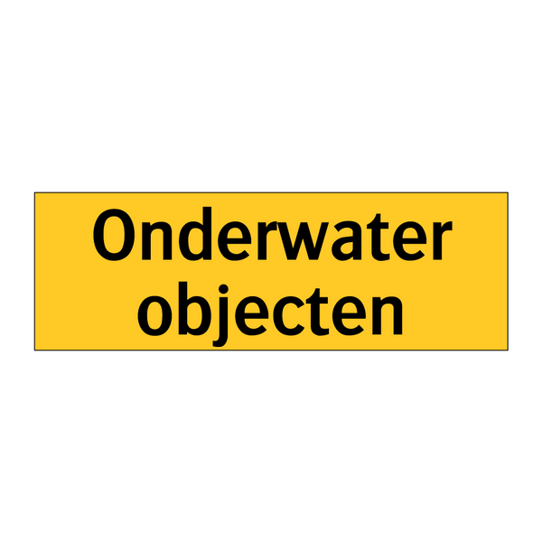 Onderwater objecten & Onderwater objecten & Onderwater objecten & Onderwater objecten