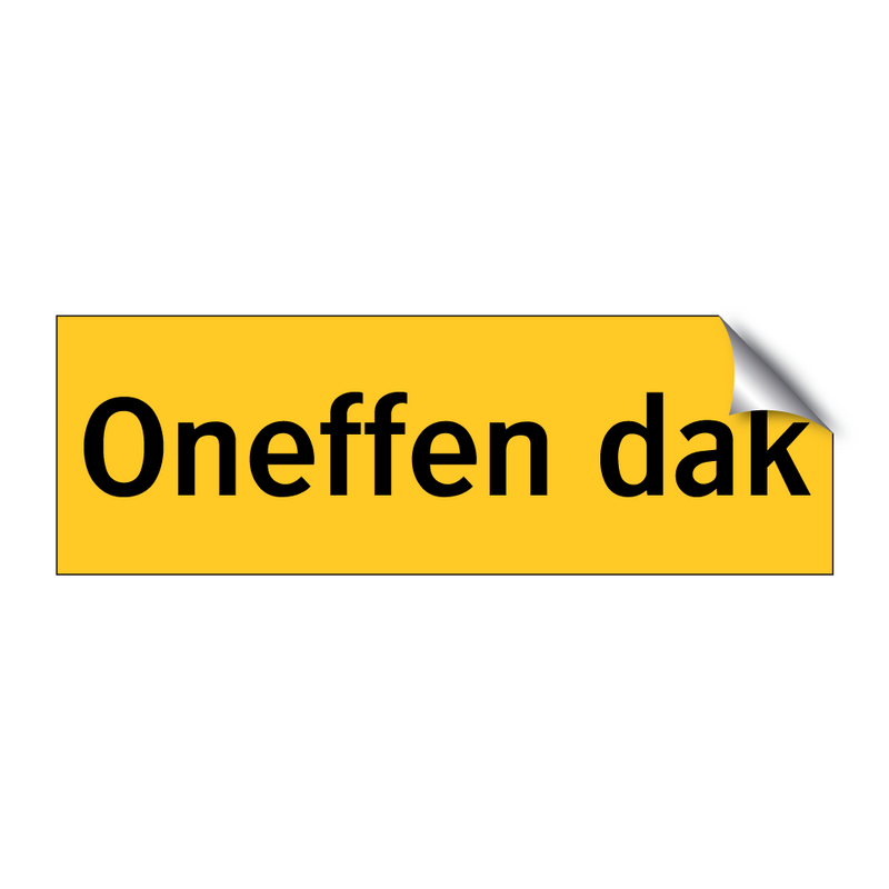 Oneffen dak & Oneffen dak & Oneffen dak & Oneffen dak