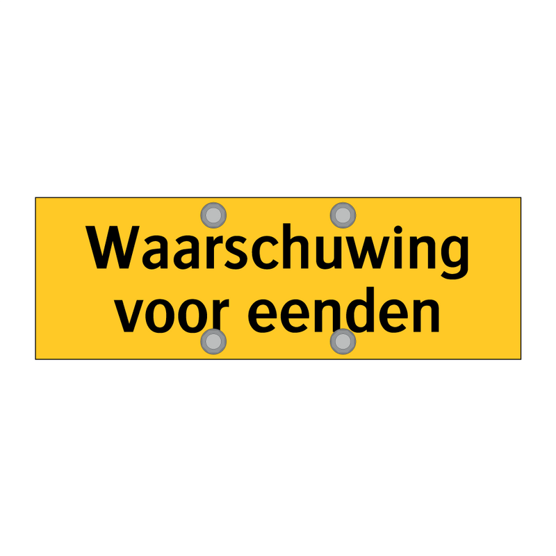 Waarschuwing voor eenden & Waarschuwing voor eenden & Waarschuwing voor eenden