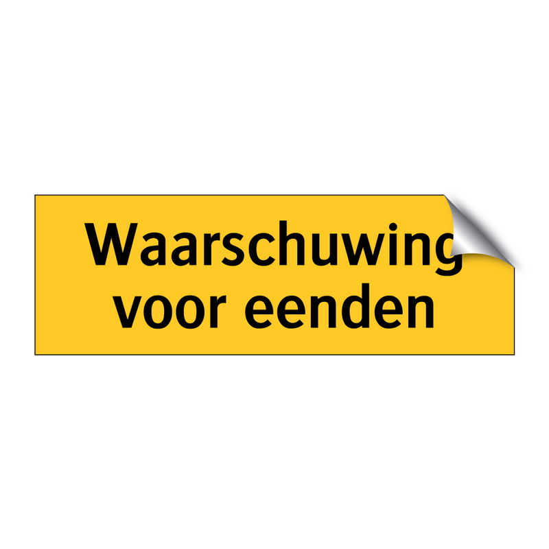 Waarschuwing voor eenden & Waarschuwing voor eenden & Waarschuwing voor eenden