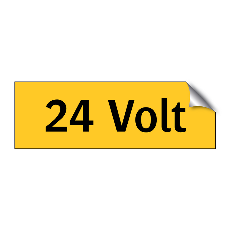 24 Volt & 24 Volt & 24 Volt & 24 Volt