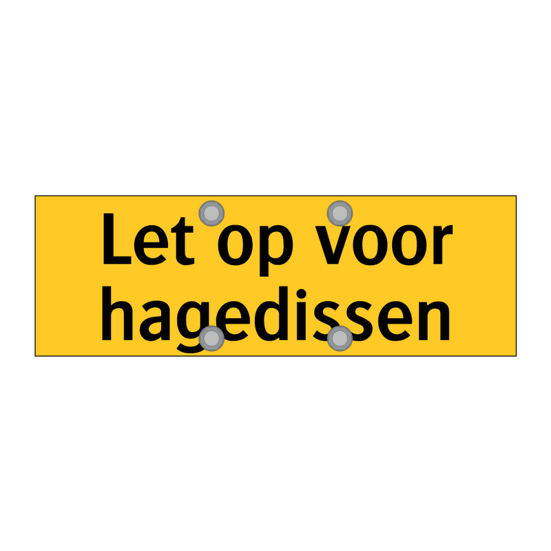 Let op voor hagedissen & Let op voor hagedissen & Let op voor hagedissen