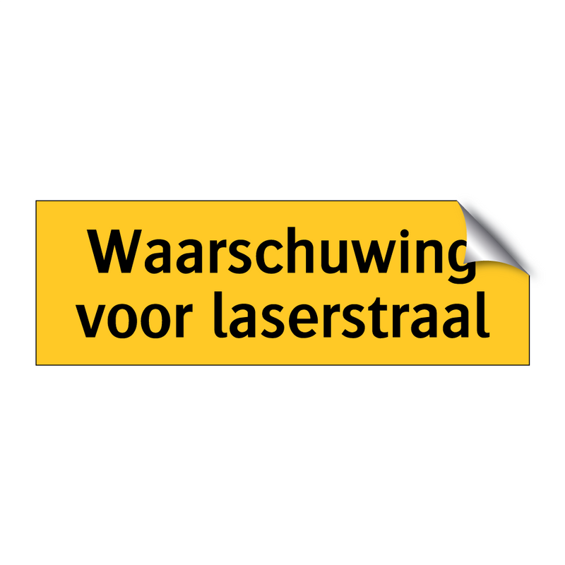 Waarschuwing voor laserstraal & Waarschuwing voor laserstraal & Waarschuwing voor laserstraal