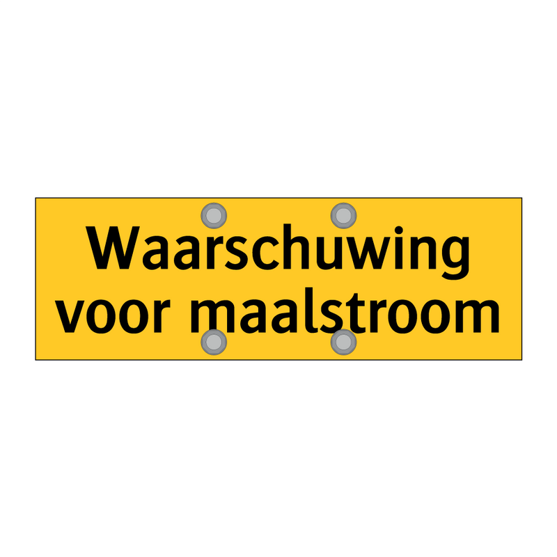 Waarschuwing voor maalstroom & Waarschuwing voor maalstroom & Waarschuwing voor maalstroom