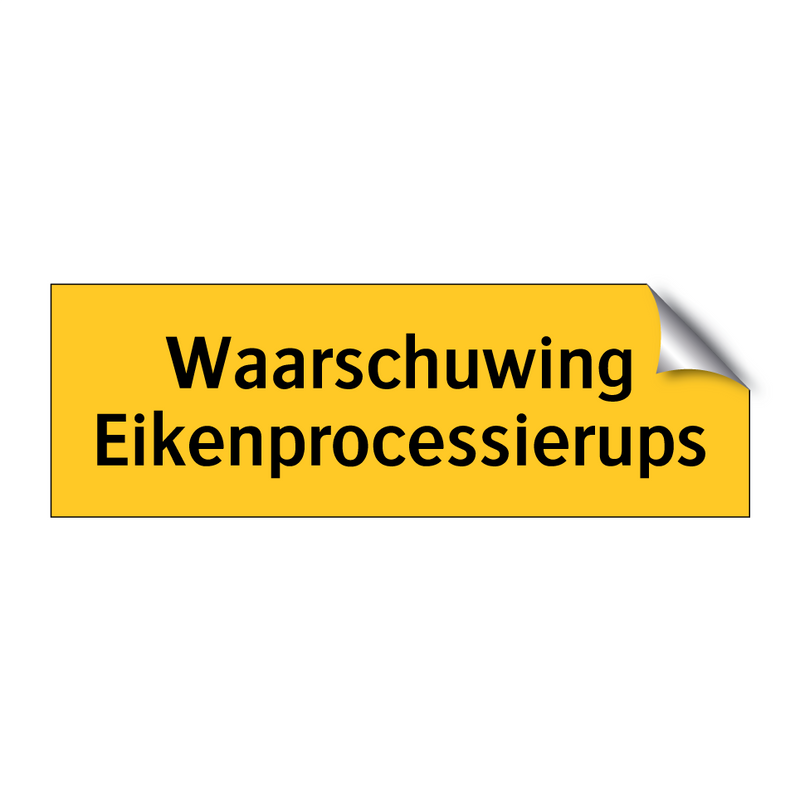 Waarschuwing Eikenprocessierups & Waarschuwing Eikenprocessierups & Waarschuwing Eikenprocessierups