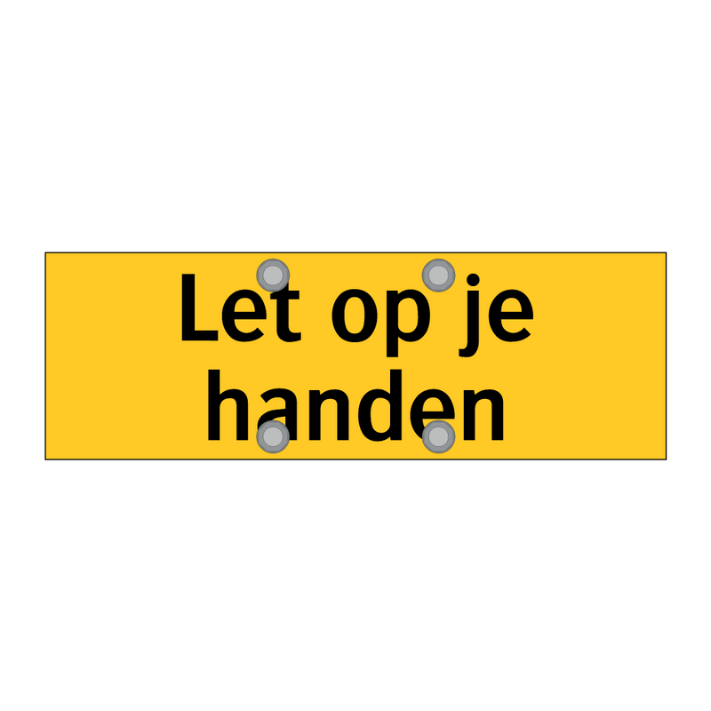 Let op je handen & Let op je handen & Let op je handen