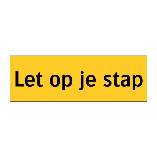 Let op je stap & Let op je stap & Let op je stap & Let op je stap & Let op je stap & Let op je stap