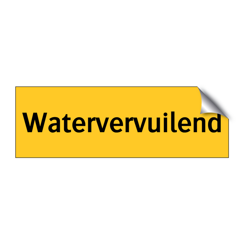 Watervervuilend & Watervervuilend & Watervervuilend & Watervervuilend