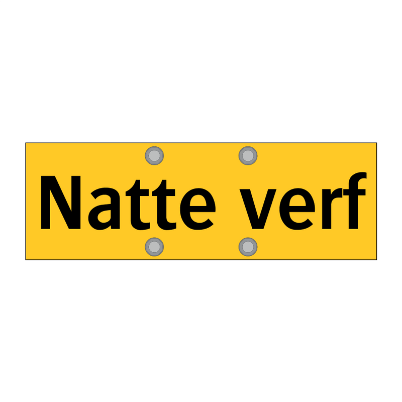 Natte verf & Natte verf & Natte verf