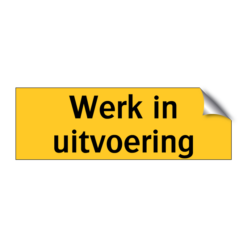 Werk in uitvoering & Werk in uitvoering & Werk in uitvoering & Werk in uitvoering