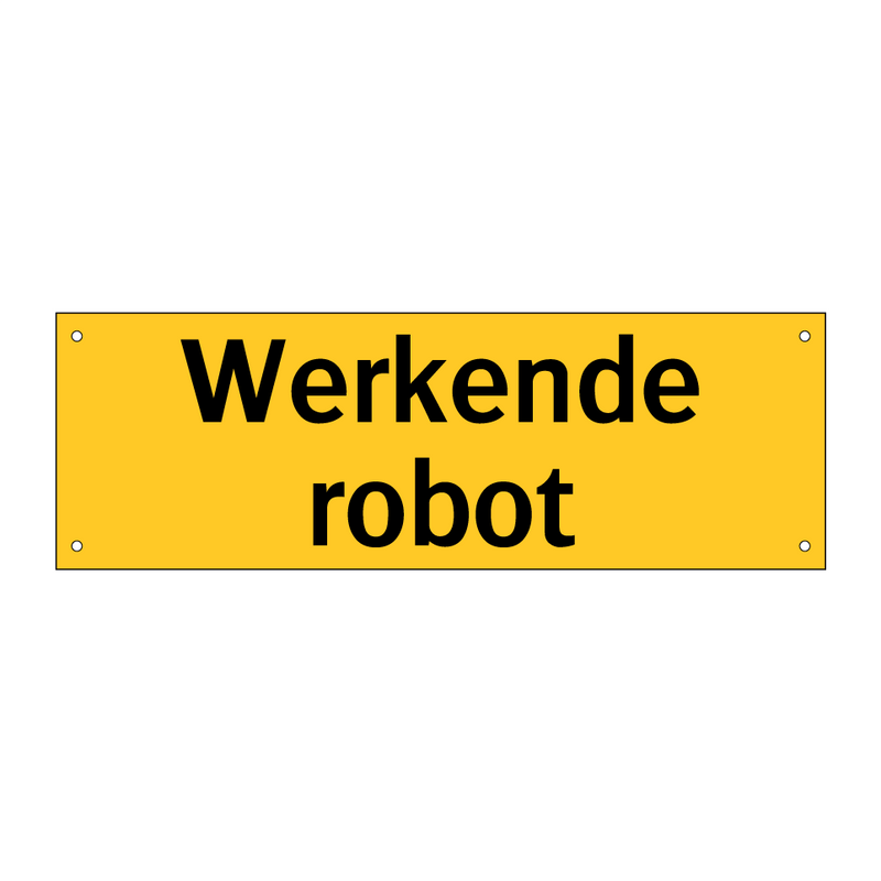 Werkende robot & Werkende robot & Werkende robot & Werkende robot & Werkende robot & Werkende robot