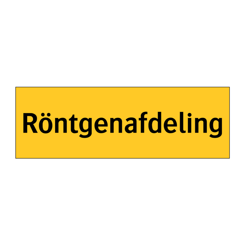 Röntgenafdeling & Röntgenafdeling & Röntgenafdeling & Röntgenafdeling & Röntgenafdeling