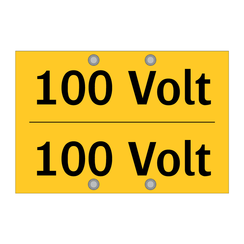 100 Volt & 100 Volt & 100 Volt & 100 Volt & 100 Volt