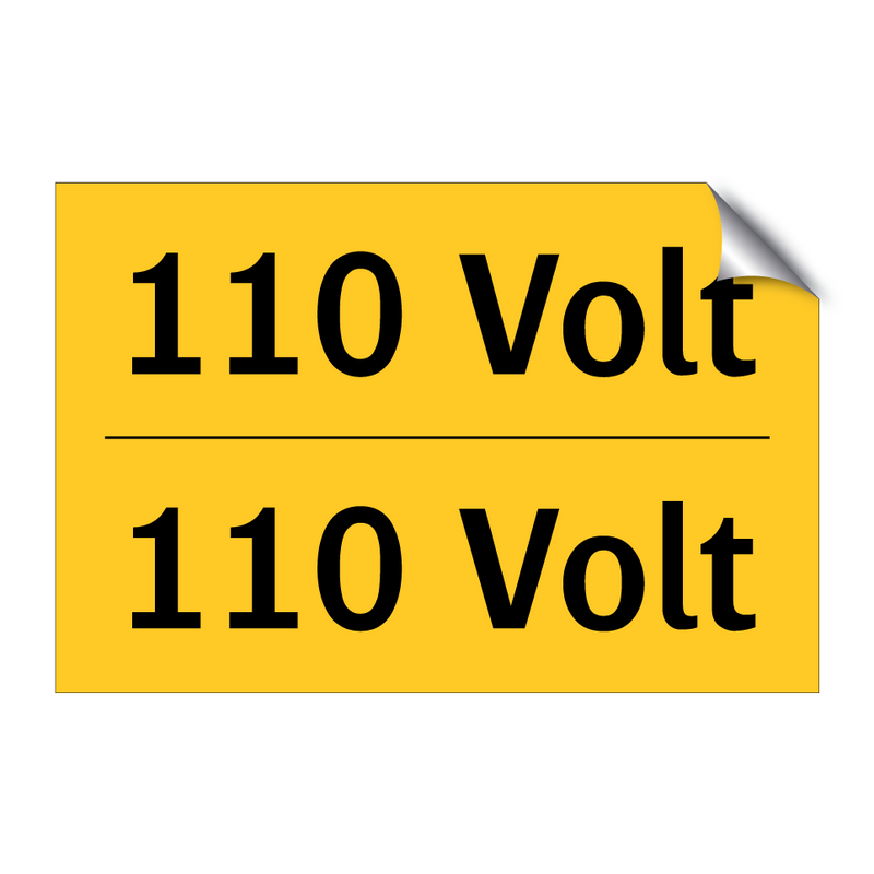 110 Volt & 110 Volt & 110 Volt & 110 Volt