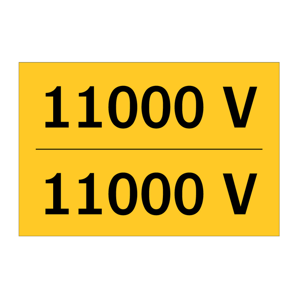 11000 V & 11000 V & 11000 V & 11000 V & 11000 V & 11000 V & 11000 V & 11000 V & 11000 V & 11000 V