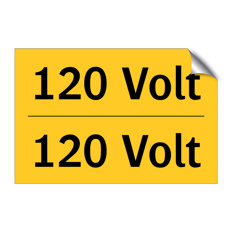 120 Volt & 120 Volt & 120 Volt & 120 Volt