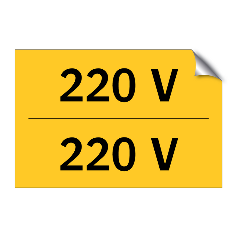 220 V & 220 V & 220 V & 220 V