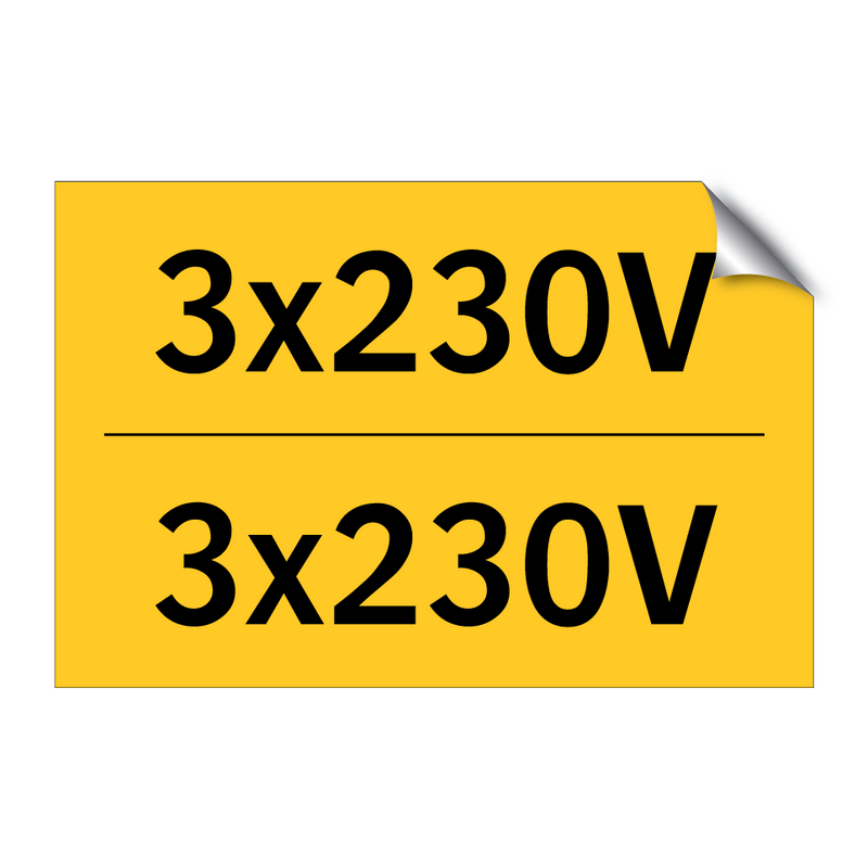 3x230V & 3x230V & 3x230V & 3x230V