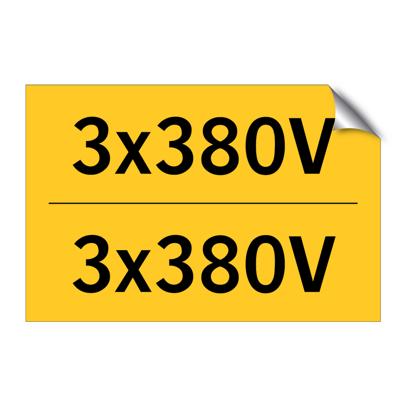 3x380V & 3x380V & 3x380V & 3x380V