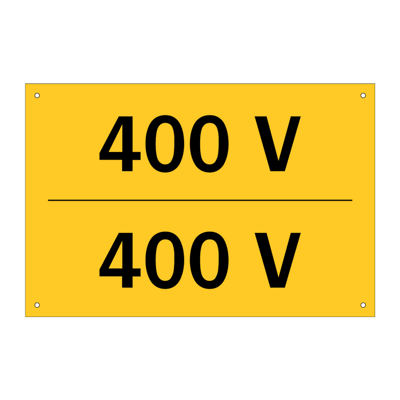 400 V & 400 V & 400 V & 400 V & 400 V & 400 V & 400 V & 400 V & 400 V & 400 V