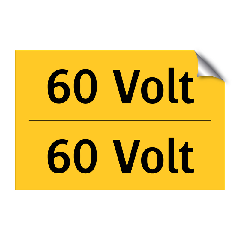 60 Volt & 60 Volt & 60 Volt & 60 Volt