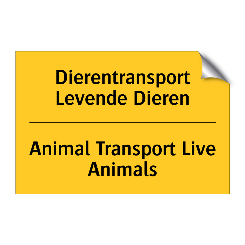 Dierentransport Levende Dieren - Animal Transport Live Animals