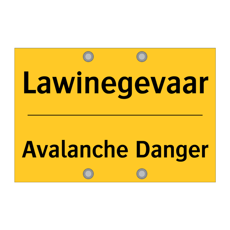 Lawinegevaar - Avalanche Danger & Lawinegevaar - Avalanche Danger & Lawinegevaar - Avalanche Danger