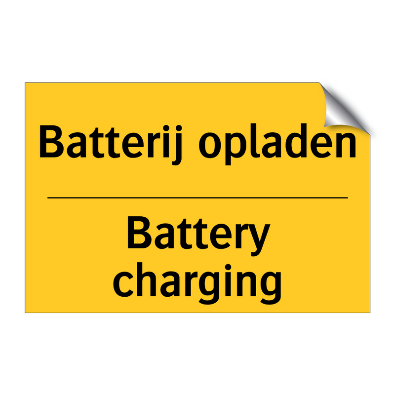 Batterij opladen - Battery charging & Batterij opladen - Battery charging