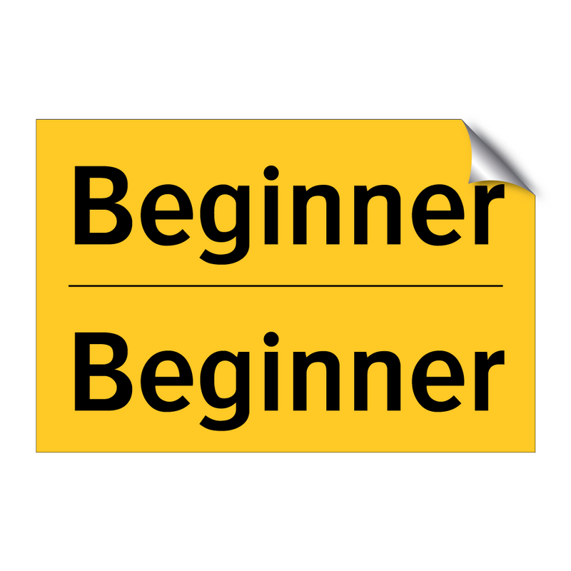 Beginner & Beginner & Beginner & Beginner